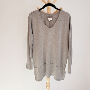 Cupio Long Sleeve Drape Shirt, Size XS, Li…